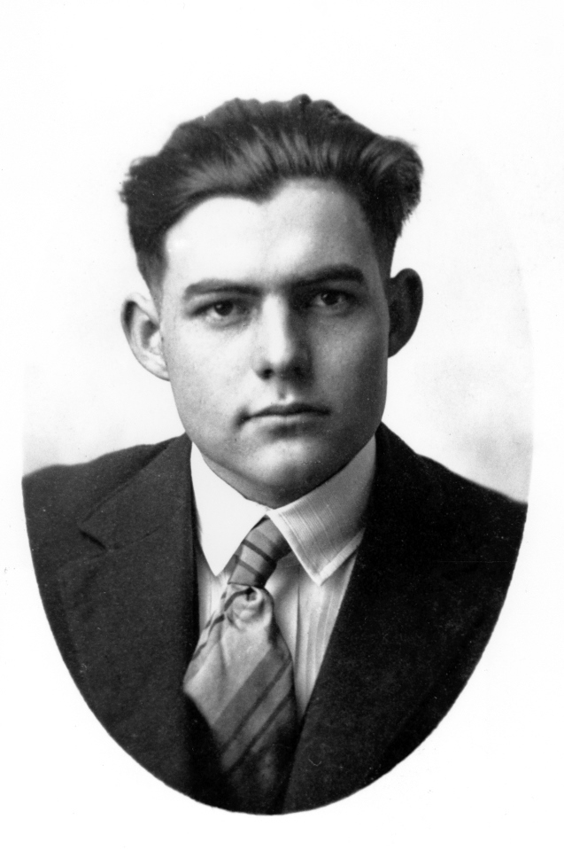 Ernest Hemingway circa 1917
