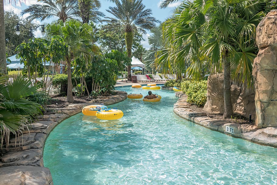 water park lazy river florida tropical outdoor entertainment