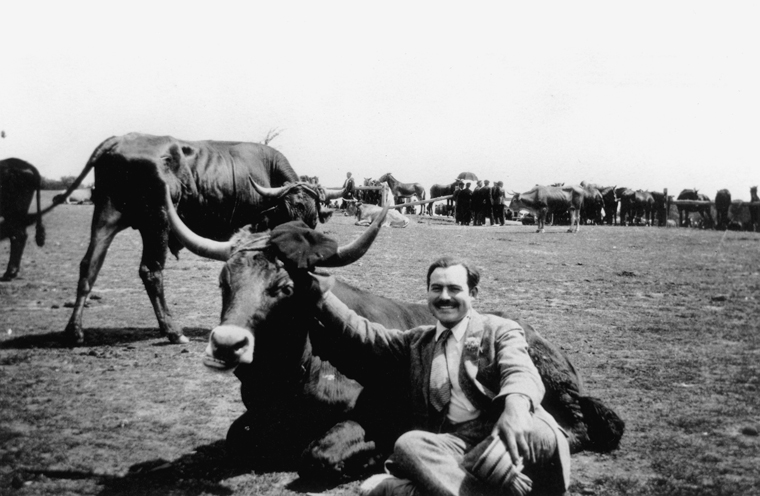 Ernest Hemingway in Spain, 1927