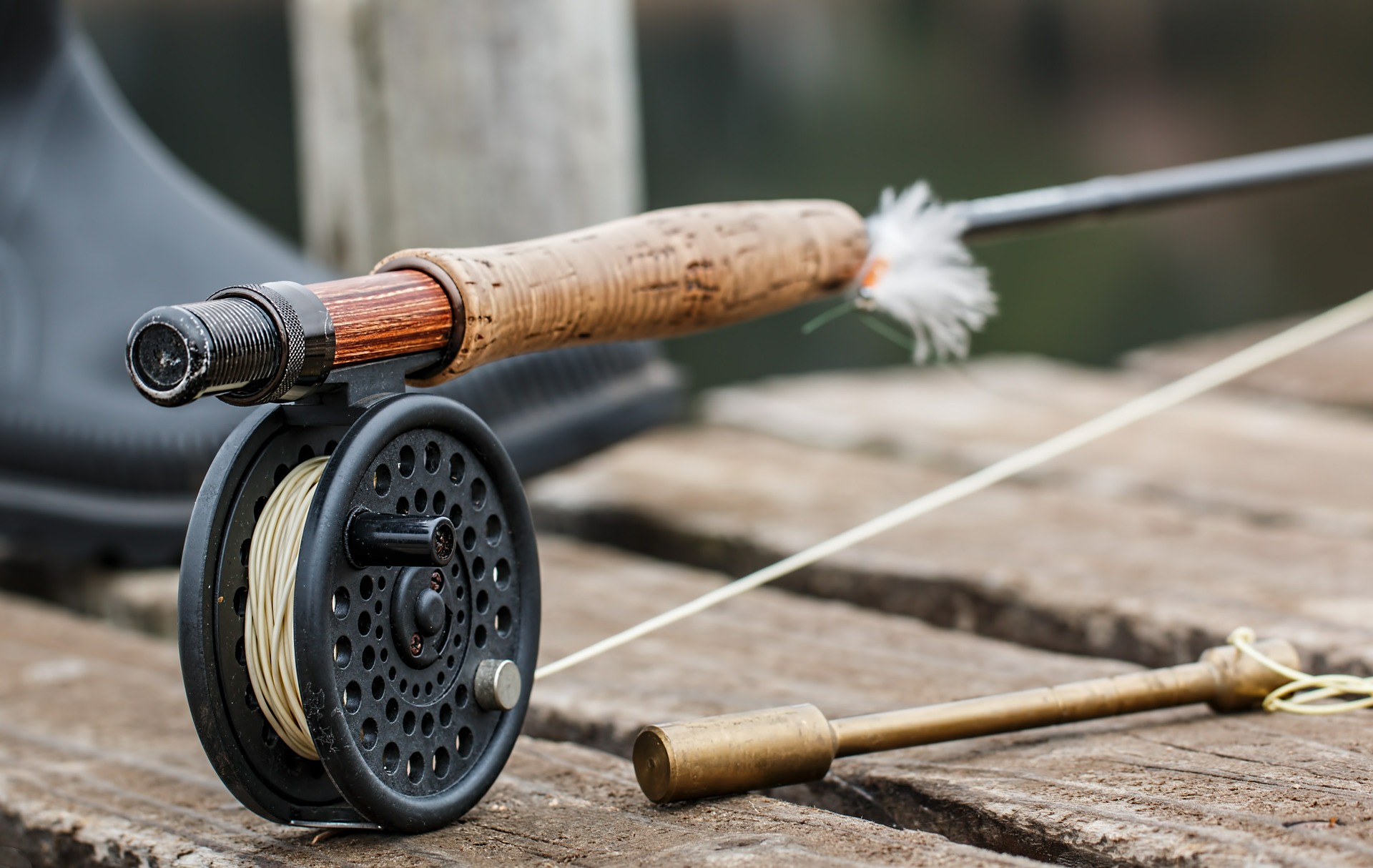 fly fishing pole