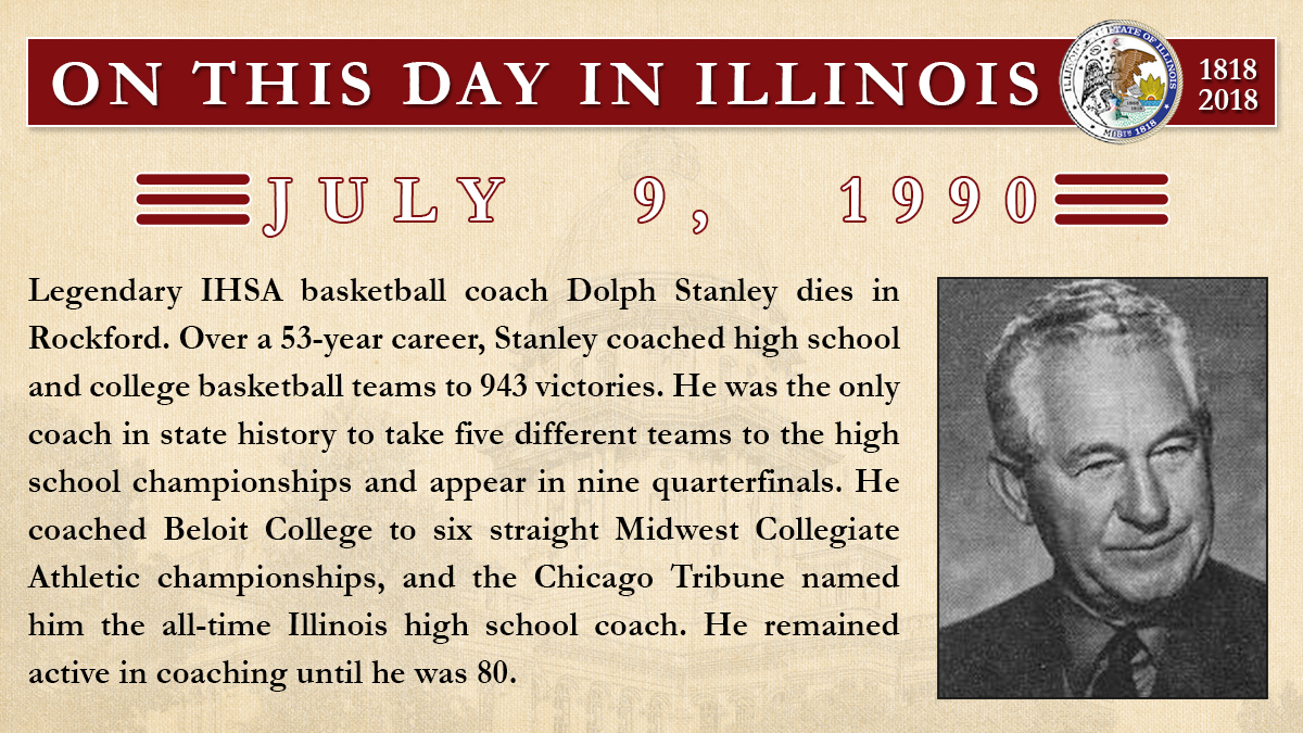 on this day 070918 DolphStanley