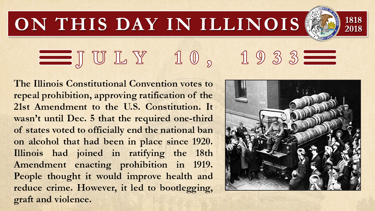 on this day 071018 Prohibition