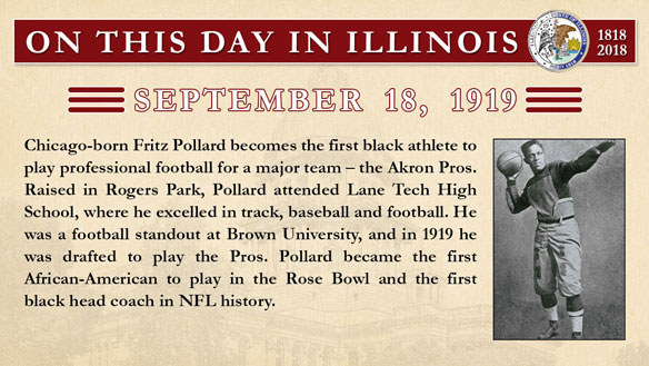 on this day 091818 FritzPollard sm