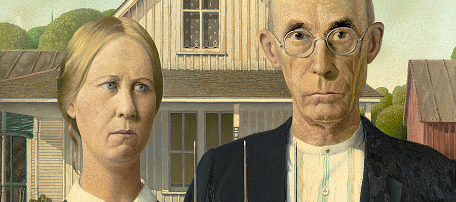 American Gothic, by Grant Wood